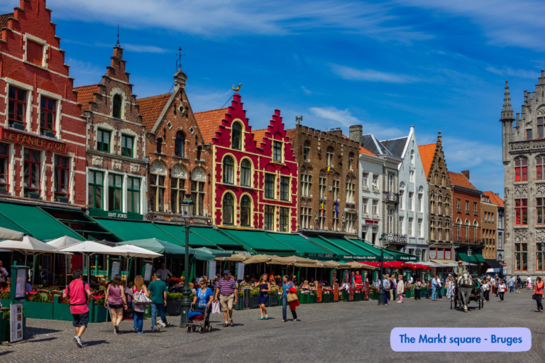 The Markt Square in Bruges